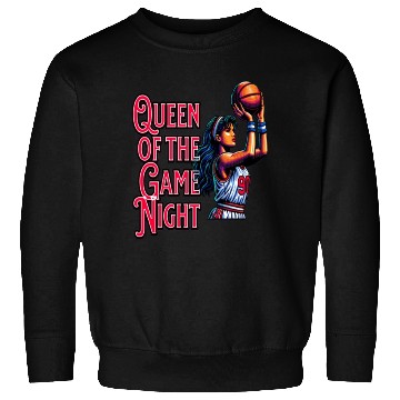 Discover Queen of the Game Night Sweatshirts – Fun Gamer Sweatshirts