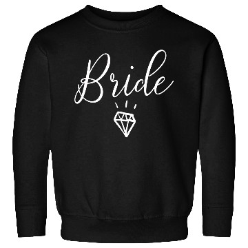Discover Bride Wedding Engagement Bachelorette Party Sweatshirts