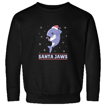 Discover Santa Jaws Sweatshirts