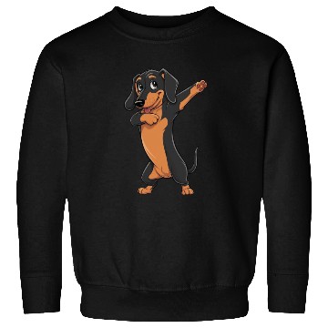 Discover Dabbing dance post Dachshund dog lovers pet love Sweatshirts