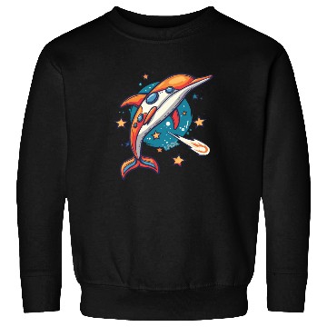 Discover Super Funky Funk Dolphin Sweatshirts