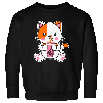 Discover strawberry cat Sweatshirts