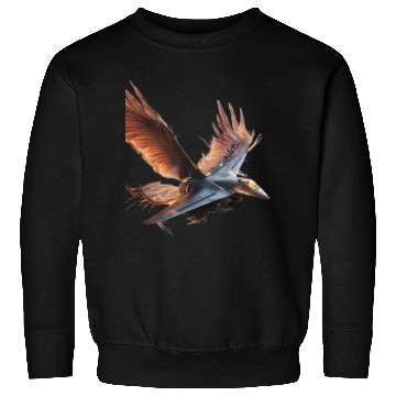 Discover Sky Fighter with Phoenix Wings" Sweatshirts