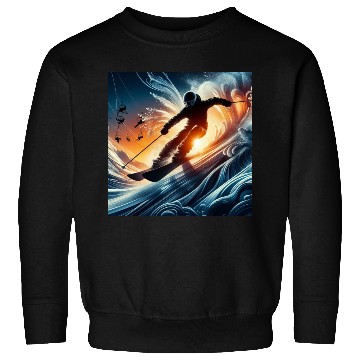Discover Snowy Thrills: Winter Sports Sweatshirts