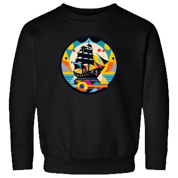 Discover Sailing Ship, Frigate, Boat Sweatshirts