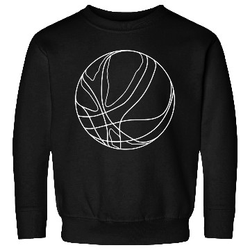 Discover Basketball Ball Drawing Sweatshirts
