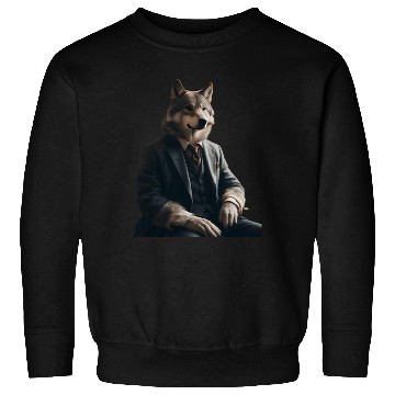 Discover Business Wolf Ready for Success Sweatshirts