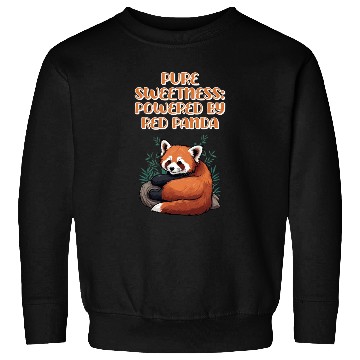 Discover Pure Sweetness: Powered By Red Panda - Cute Animal Sweatshirts