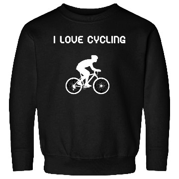 Discover I love cycling design Sweatshirts