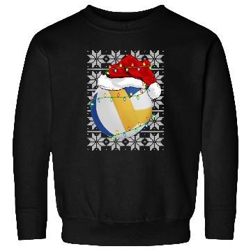 Discover Volleyball Santa Sweatshirts