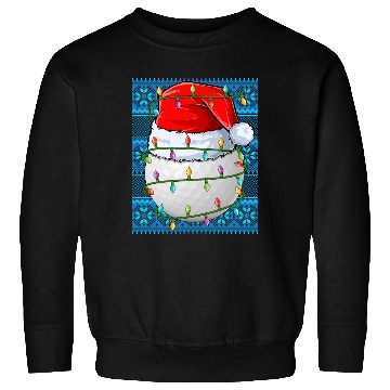 Discover Golf Ball Christmas Lights Sweatshirts