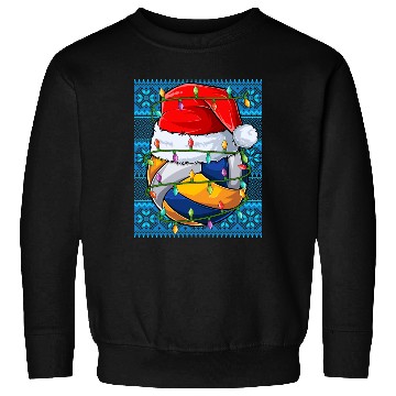 Discover Volleyball Christmas Lights Sweatshirts