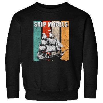 Discover Model Ship Miniature Hobby Sweatshirts
