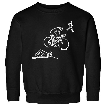 Discover Swim Bike Run Sweatshirts