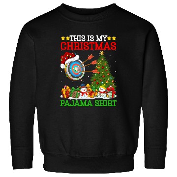 Discover Archery Christmas Tree Lights Sweatshirts