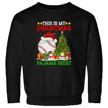 Discover Baseball Christmas Tree Lights Sweatshirts