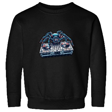 Discover DJ Spider On The Controller-creative Design Sweatshirts