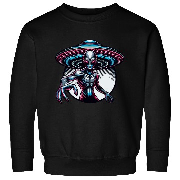 Discover Grey Alien Sweatshirts