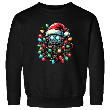 Discover Robot Robotics Christmas Hat Xmas Sweatshirts