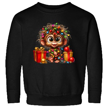 Discover Christmas Merry Christmas For Gift Monkey Sweatshirts