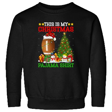 Discover Rugby Christmas Tree Lights Sweatshirts