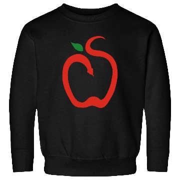 Discover Apple or a snake in this Fun Optical Illusion Sweatshirts