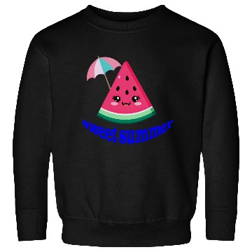 Discover Playful Watermelon Summer Design Sweatshirts