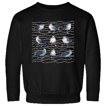 Discover seagull sea ocean sailing coast Sweatshirts