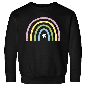 Discover Four Leaf Clover Rainbow St Patrick's Day Sweatshirts