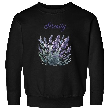 Discover Lavender Serenity: A Symbol of Peace Sweatshirts