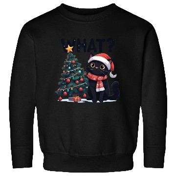 Discover FUNNY CHRISTMAS CAT Sweatshirts