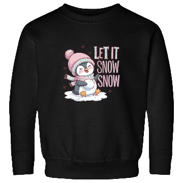 Discover Let It Snow Snow, Christmas Snowman Sweatshirts