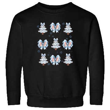 Discover Christmas Coquette Bow, Merry Christmas Sweatshirts