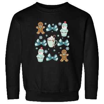 Discover Merry Christmas, Christmas Coquette Bow Sweatshirts