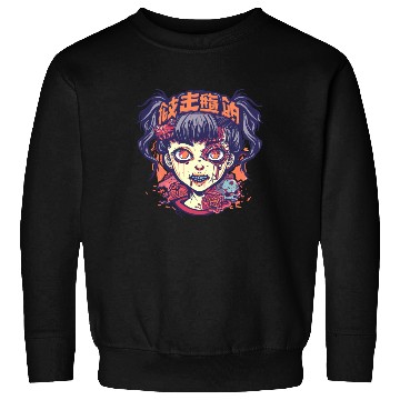 Discover Zombie Ghoul Girl Sweatshirts