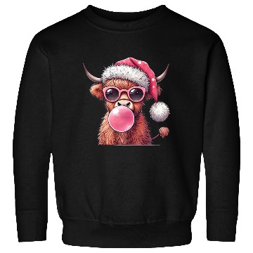 Discover Highland Cow, Merry Christmas Sweatshirts