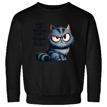 Discover Anti-Morning Grumpy Cat Sweatshirts