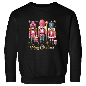 Discover Glitter Nutcracker Friends, Merry Christmas Sweatshirts