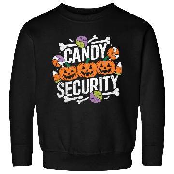 Discover Candy Security Halloween Sweatshirts