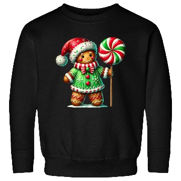 Discover Gingerbread Christmas, Merry Christmas, Candy Sweatshirts