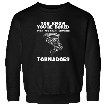 Discover Funny science humor nerd geek tornado Sweatshirts