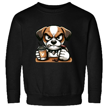 Discover Angry Dog and Coffee Sweatshirts