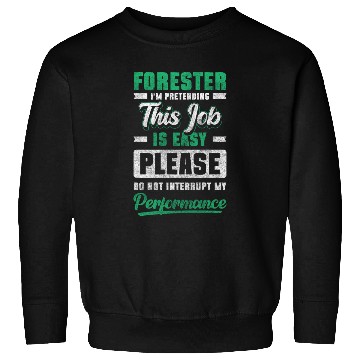 Discover Forest Worker Forestry Protection Chainsaw Sweatshirts