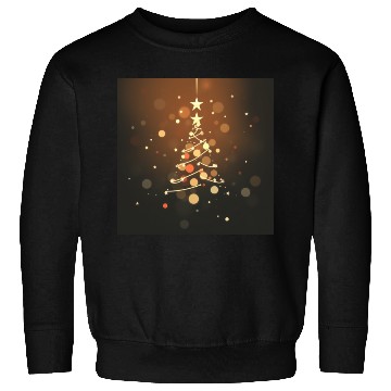 Discover Twinkling Christmas Tree Sweatshirts