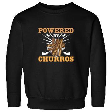 Discover Powered by Churros Sweatshirts