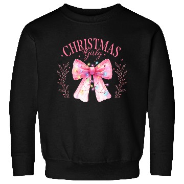 Discover Pink Christmas Girly, Merry Christmas Sweatshirts