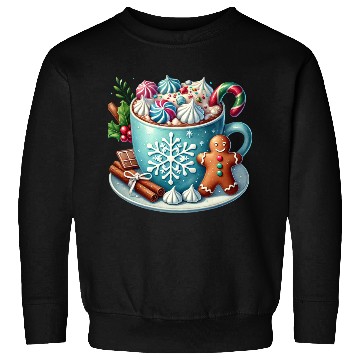 Discover Christmas Ice Cream, Christmas Coteque Sweatshirts