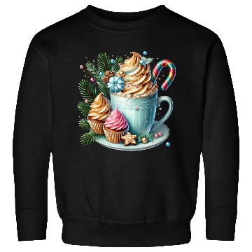 Discover Christmas ice cream, Coquette Chistmas Sweatshirts