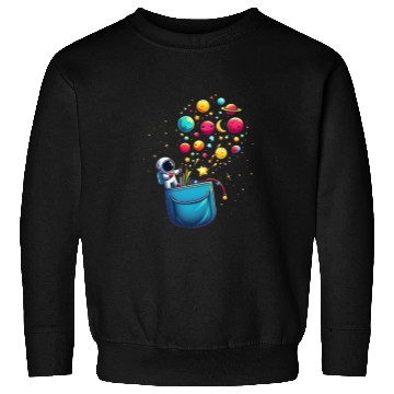Discover Cosmic Pocket Adventure Sweatshirts