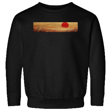 Discover Sunset Serenity: Susuki Fields in Twilight Sweatshirts